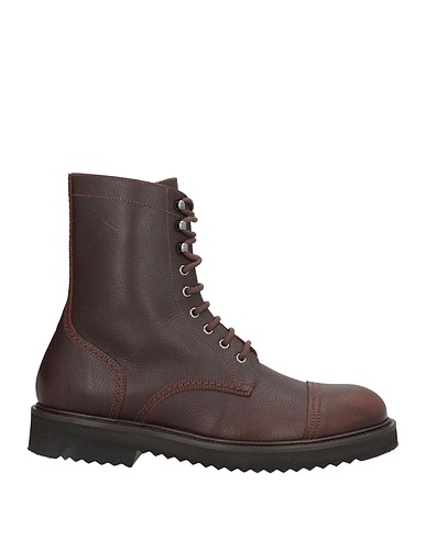 MICH SIMON Ankle boot Dark brown Leather