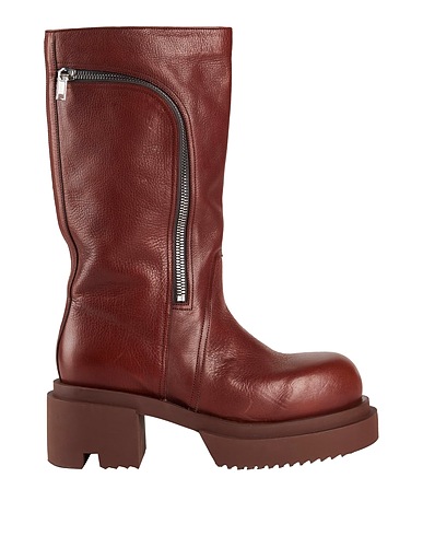 RICK OWENS Ankle boot Tan Leather