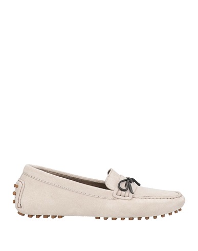 BRUNELLO CUCINELLI Loafers Light grey Leather