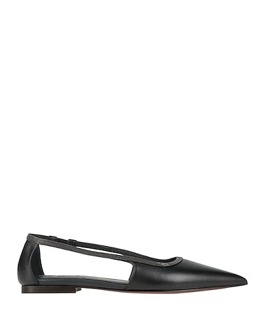 BRUNELLO CUCINELLI Ballet flats Black Leather