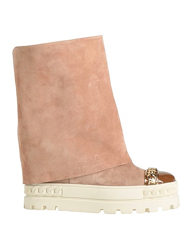 CASADEI Ankle boot Sand Leather