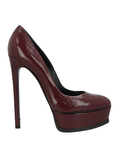CASADEI Pump Burgundy Leather