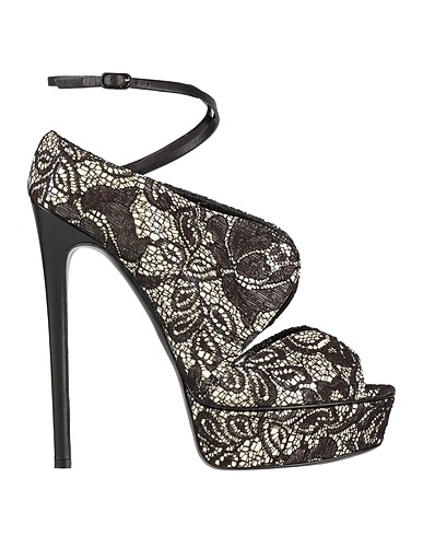 CASADEI Pump Black Textile fibers
