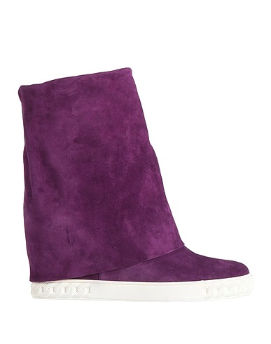 CASADEI Ankle boot Purple Leather