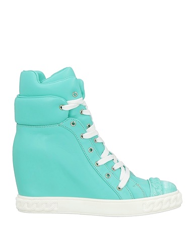 CASADEI Sneakers Turquoise Leather