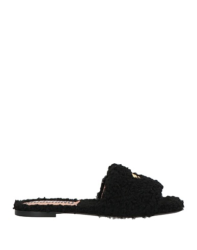 MOSCHINO Sandali COUTURE Nero Fibre tessili