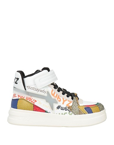 W6YZ Sneakers Leather, Textile fibres