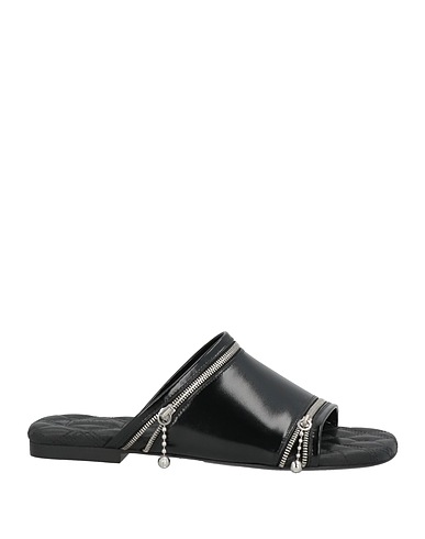 BURBERRY Sandals Black Leather