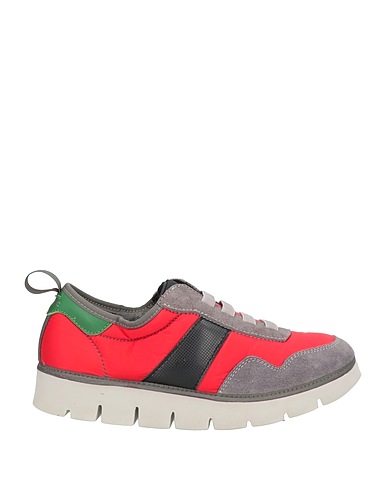 PANCHIC Sneakers Rosso Pelle, Fibre tessili
