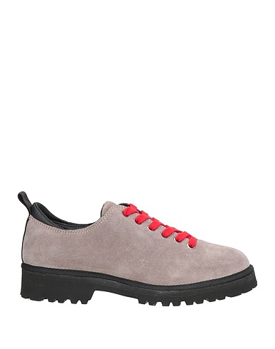 PANCHIC Laced shoes Light grey Leather