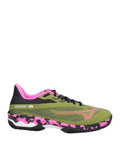 MIZUNO Sneakers Military green Textile fibres