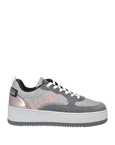 NAPAPIJRI Sneakers Grey Textile fibers, Leather