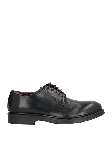 ROBERTO BOTTICELLI Schnürschuhe Schwarz Leder