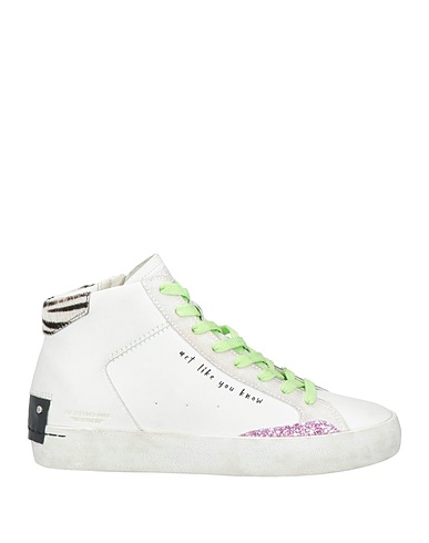 CRIME London Sneakers White Leather