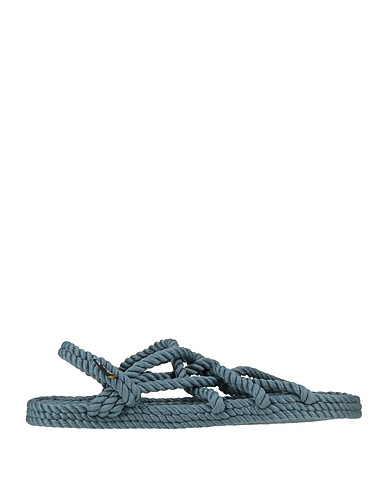 NOMADIC STATE OF MIND® Sandalen Taubenblau Gewebefasern