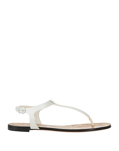 CASADEI Flip flops White Leather