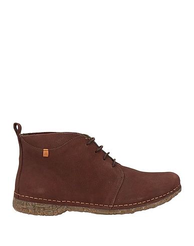 EL NATURALISTA Ankle boot Dark brown Leather