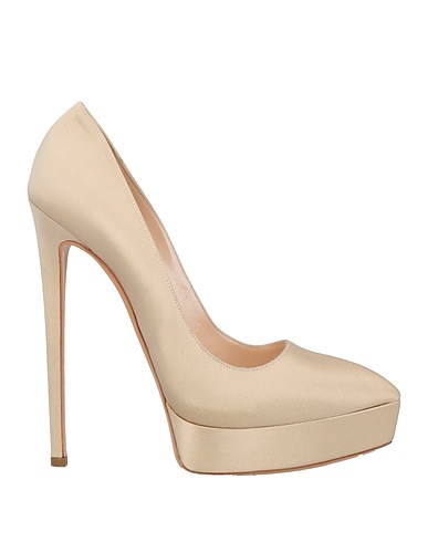 CASADEI Court Beige Textile fibres