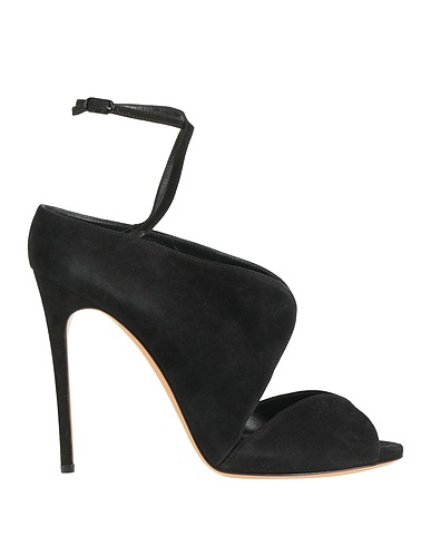 CASADEI Sandals Black Leather