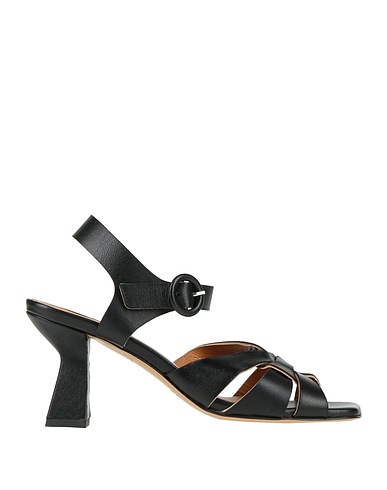 GIORGIA B. Sandalen Schwarz Leder