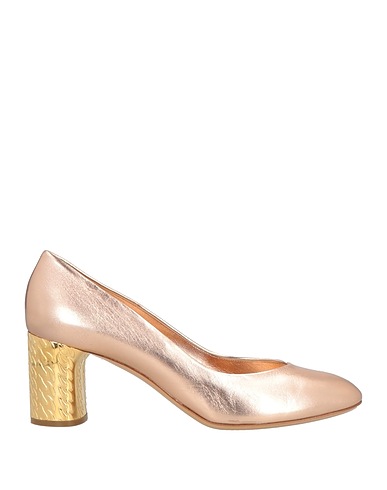 CASADEI Court Rose gold Leather