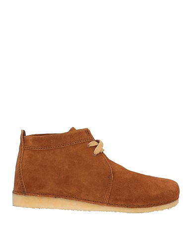 CLARKS ORIGINALS Ankle boot Camel Leather