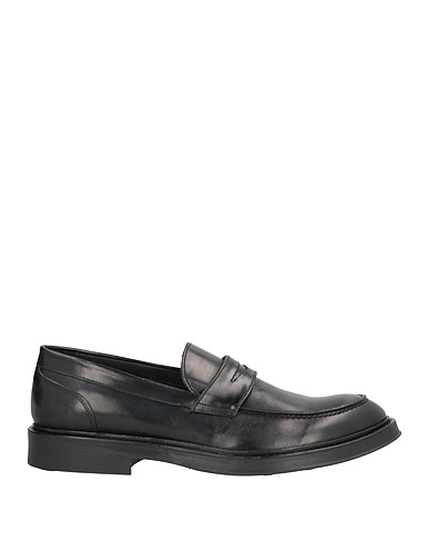 ROBERTO BOTTICELLI Loafers Black Calfskin