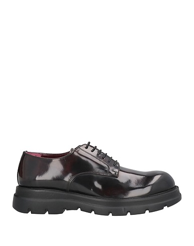 ROBERTO BOTTICELLI Laced shoes Burgundy Leather