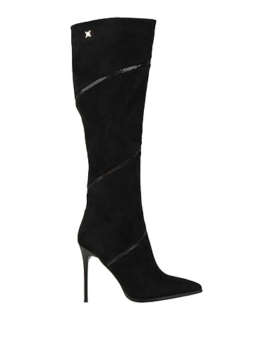 LAURA BIAGIOTTI Boots Black Textile fibres