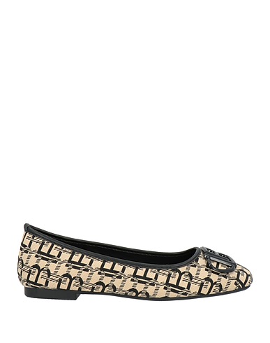 LAURA BIAGIOTTI Ballerine Beige Fibre tessili