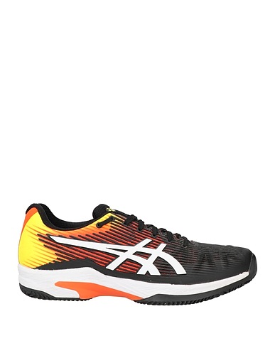 ASICS Sneakers Black Textile fibers, Rubber