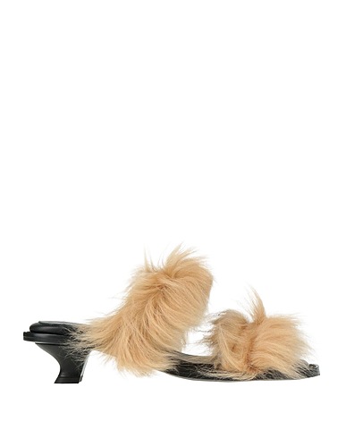 BY MALENE BIRGER Sandals Beige Shearling