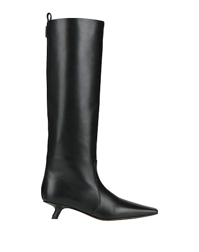 BRUNELLO CUCINELLI Boots Black Leather, Brass