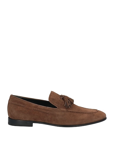 GIUSEPPE ZANOTTI Loafers MARRONE Leather