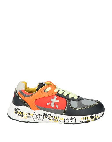 PREMIATA Sneakers WILL BE Black Leather, Textile fibres