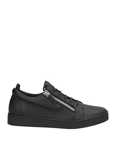 GIUSEPPE ZANOTTI Sneakers Black Leather