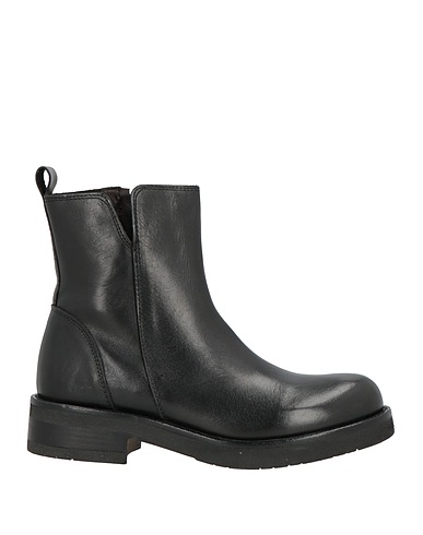 EXTON Stivaletti Nero Pelle di vitello