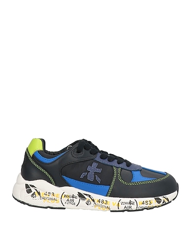PREMIATA Sneakers WILL BE Σκούρο μπλε της νύχτας Δέρμα, Ίνες υφασμάτων