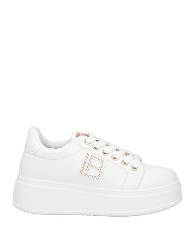 LAURA BIAGIOTTI Sneakers White Textile fibres