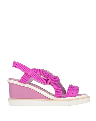 PATRIZIA BONFANTI Sandals Fuchsia Leather
