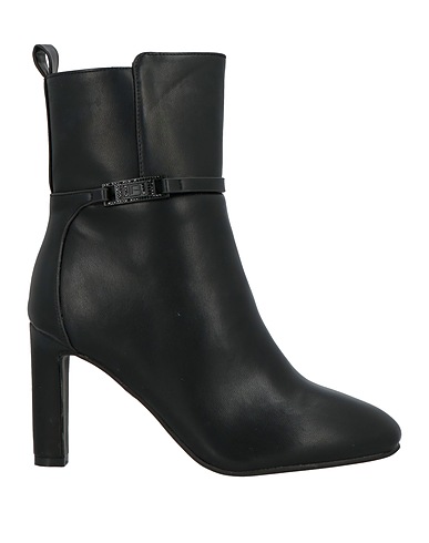 LAURA BIAGIOTTI Ankle boot Black Textile fibres