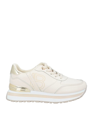 LAURA BIAGIOTTI Sneakers Beige Textile fibres