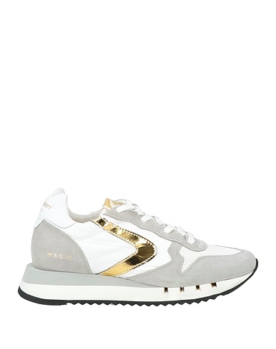 VALSPORT Sneakers Grey Textile fibers, Leather