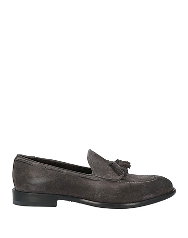 TAGLIATORE Loafers Grey 100% Calfskin