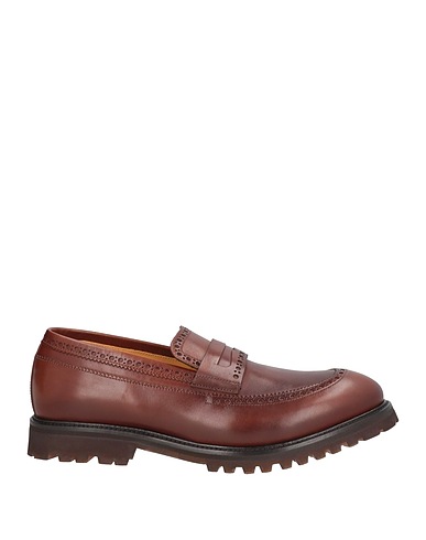 TESTONI Loafers Brown Calfskin
