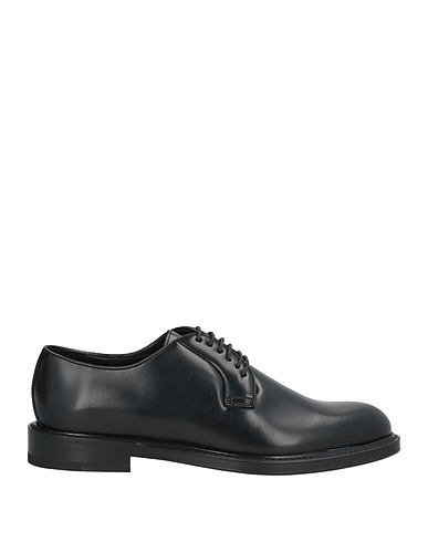 TAGLIATORE Laced shoes Black 100% Calfskin