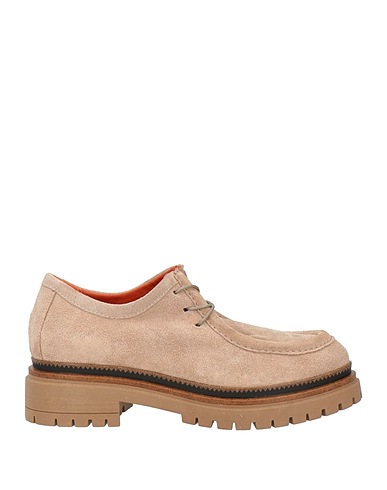MJUS Laced shoes Beige Leather