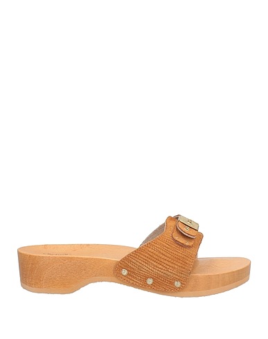 SCHOLL Mule e zoccoli ICONIC Cammello Pelle