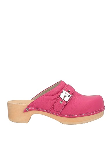 SCHOLL Mules and clogs ICONIC Fuchsia Leather