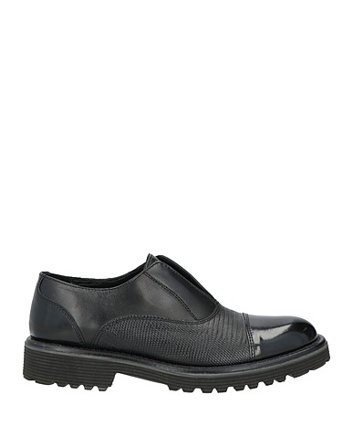 NICOLA BARBATO Loafers Black Leather
